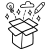 Graphic design service icon highlighting marketing material design