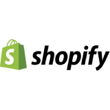 Icon representing Shopify store development with integrated payment solutions